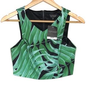 Top Shop NWT Crop Top US Size 8